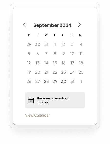 Mini Calendar image